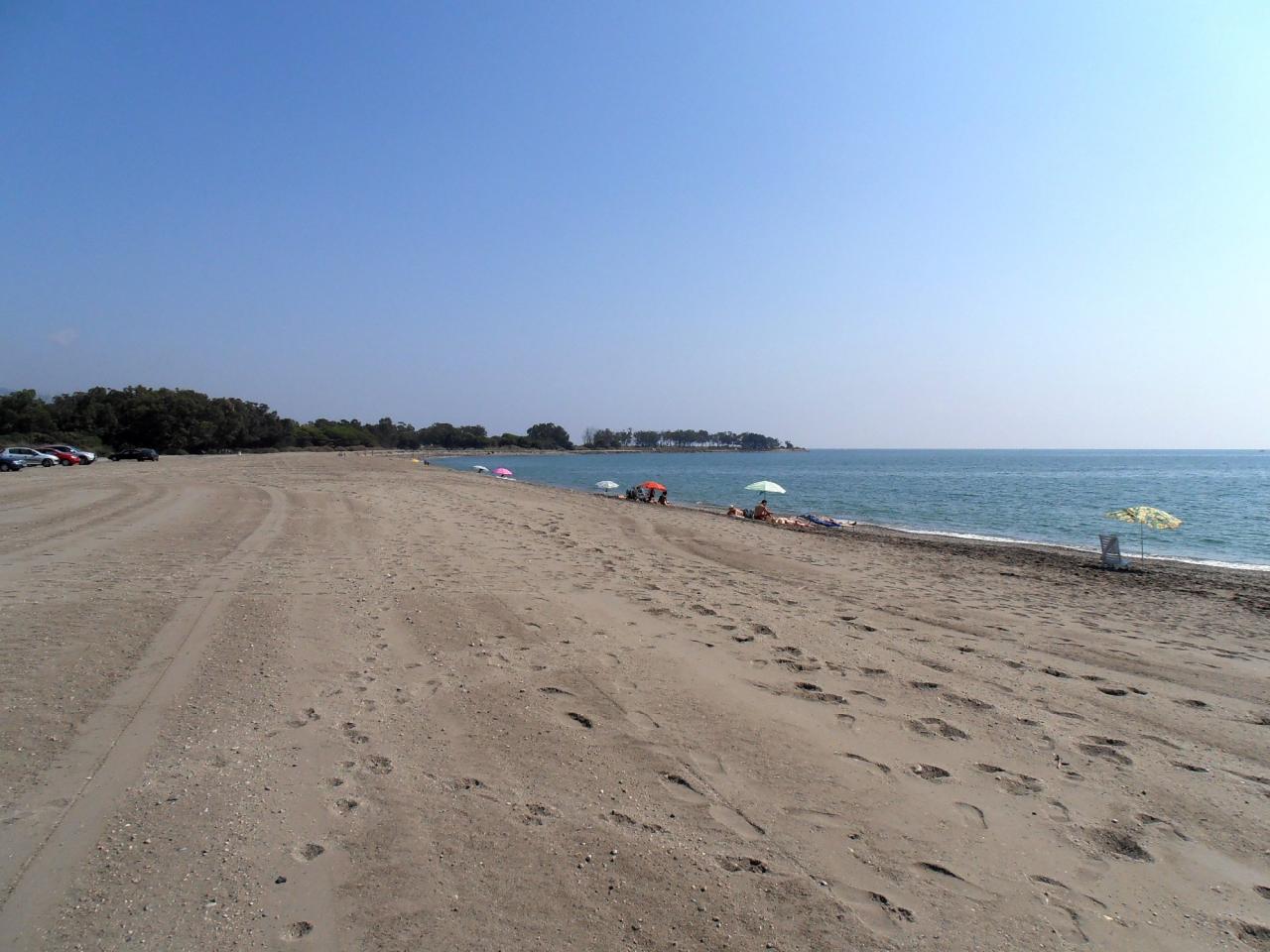 Plage de Palomares côté gauche