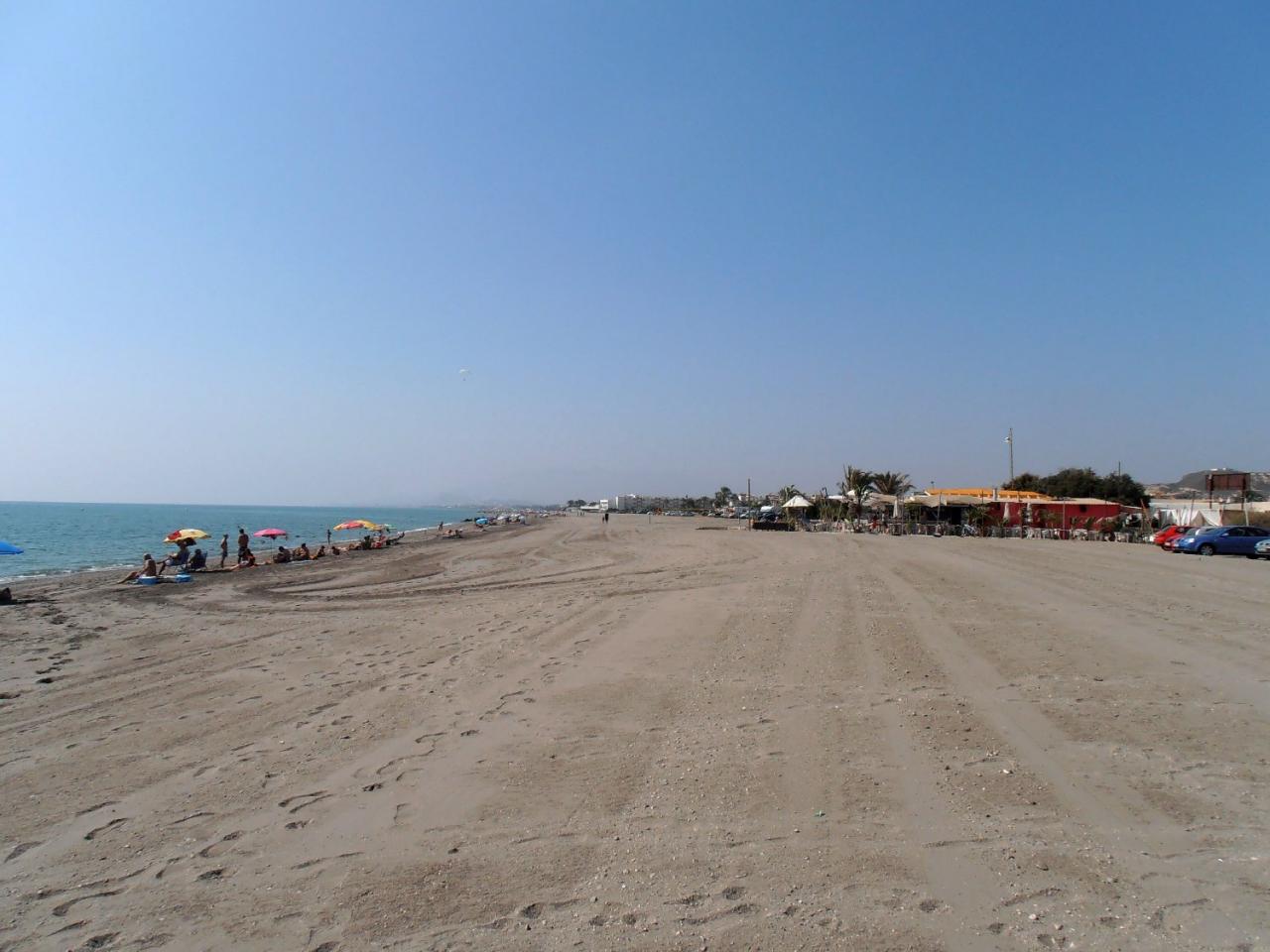 Plage de Palomares côté droit